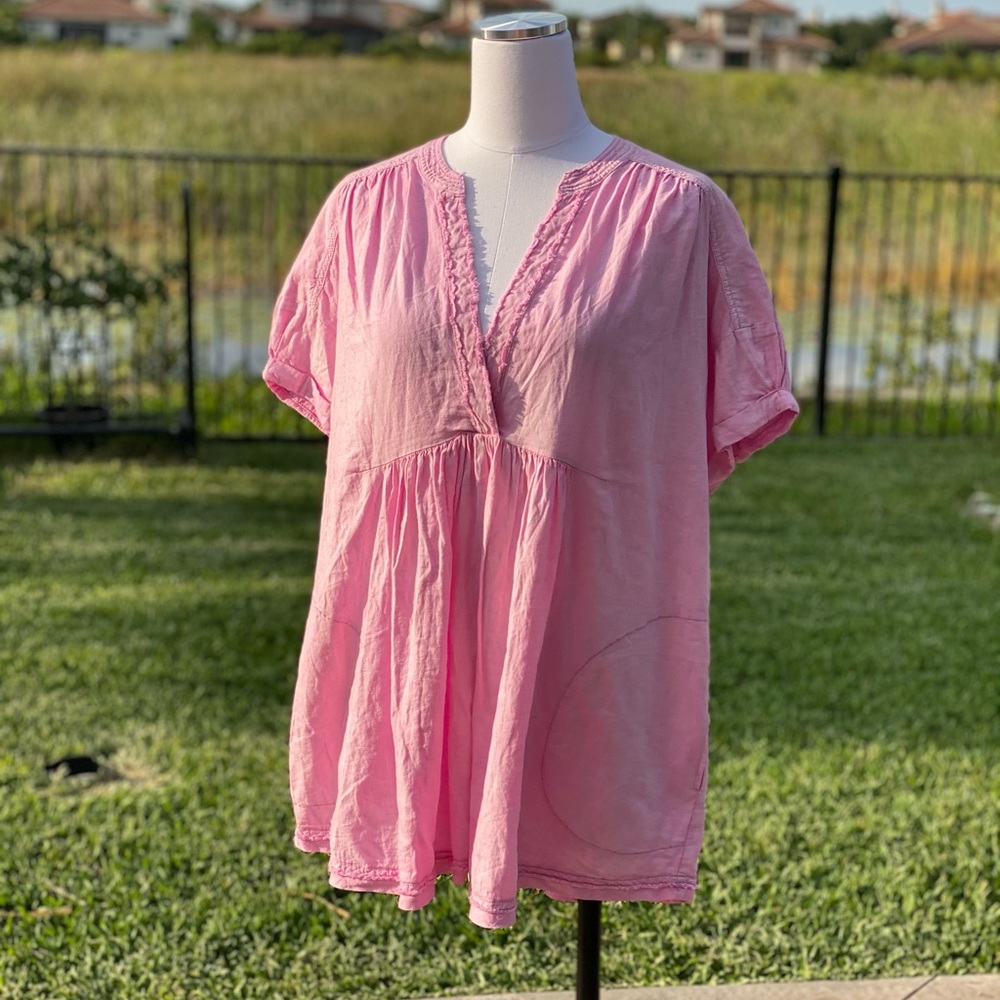 NWT FREE PEOPLE Pink Top Size S